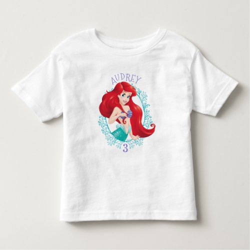 Ariel  Under the Sea Adventure Birthday Toddler T_shirt