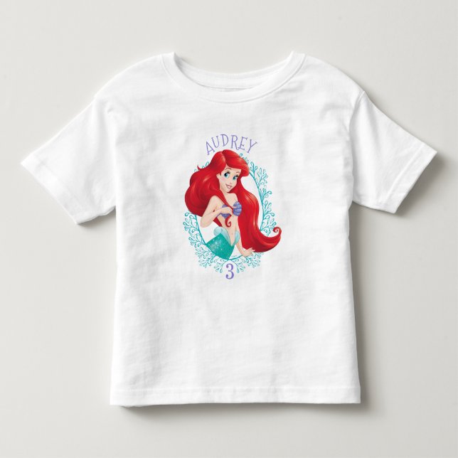 Ariel | Under the Sea Adventure Birthday Toddler T-shirt (Front)