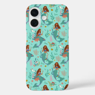 Ariel Undersea Adventure Pattern iPhone 16 Case