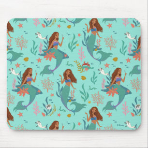 Ariel Undersea Adventure Pattern Mouse Pad