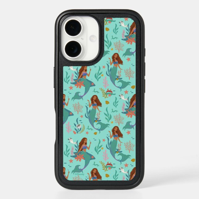 Ariel Undersea Adventure Pattern Otterbox iPhone Case (Back)