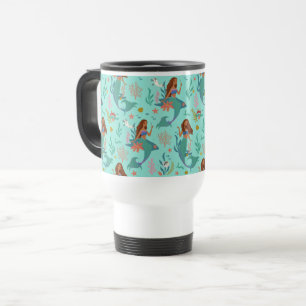 Ariel Undersea Adventure Pattern Travel Mug