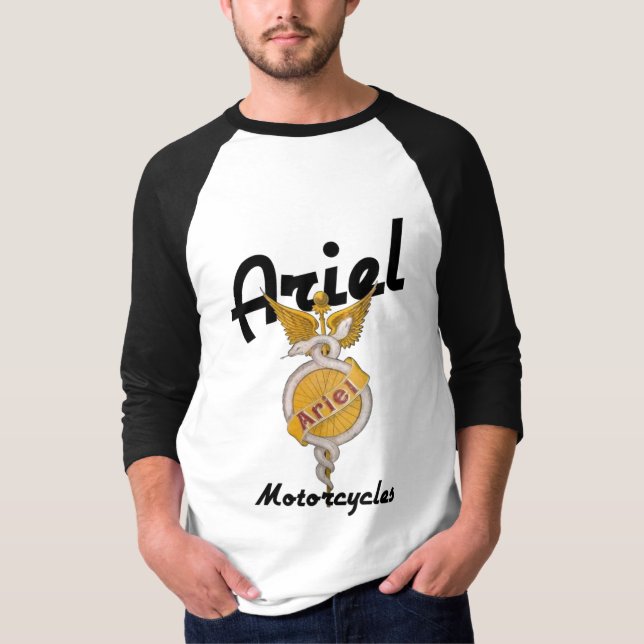ARIEL VINTAGE MOTORCYCLE T-SHIRTS. T-Shirt (Front)