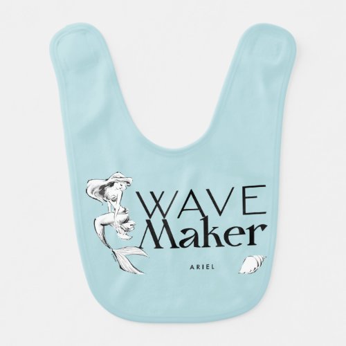 Ariel  Wave Maker Baby Bib