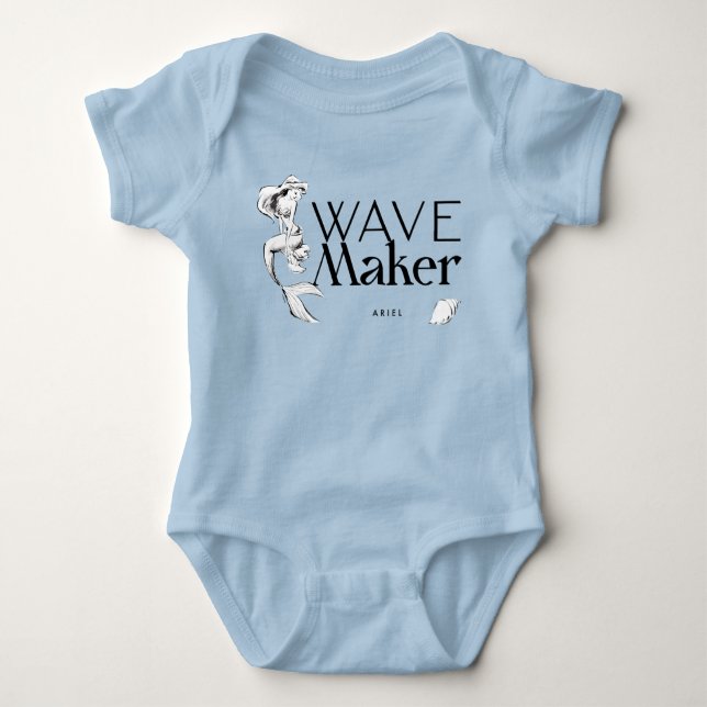 Ariel | Wave Maker Baby Bodysuit (Front)