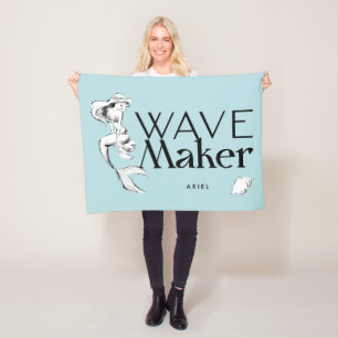 Ariel   Wave Maker Fleece Blanket