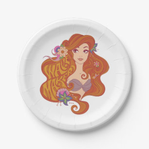 Ariel Wave Maker Seashell 2 Paper Plates