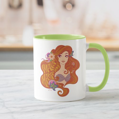 Ariel  Wave Maker Seashell Mug