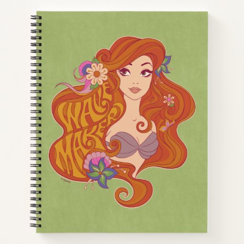 Ariel  Wave Maker Seashell Notebook