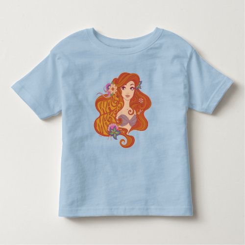 Ariel  Wave Maker Seashell Toddler T_shirt