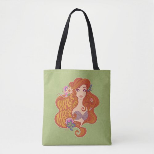 Ariel  Wave Maker Seashell Tote Bag