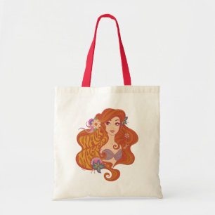 Ariel Wave Maker Seashell Tote Bag