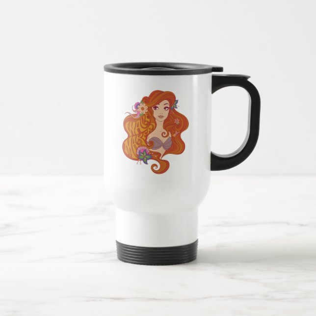 Ariel | Wave Maker Seashell Travel Mug (Right)