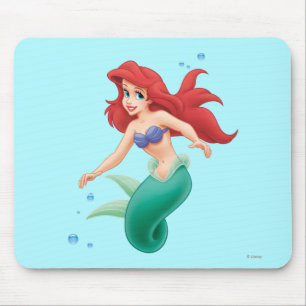 Ariel with Bubbles Mouse Pad