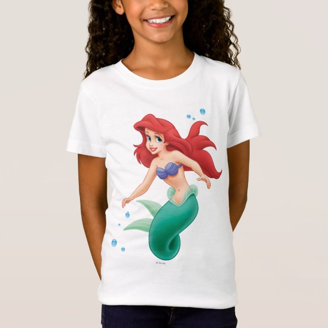 Ariel with Bubbles T-Shirt (Front)