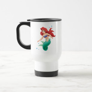 Ariel with Bubbles Travel Mug