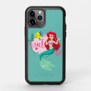 Ariel With Flounder Name Graphic OtterBox Symmetry iPhone 11 Pro Case