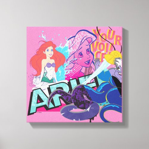 Ariel  Your Voice Canvas Print