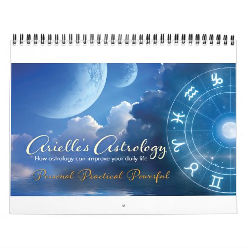 Arielles Astrology Custom Printed Calendar