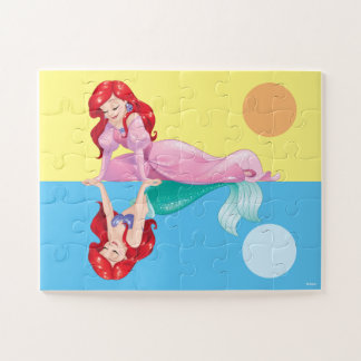 Ariel's Human and Mermaid Reflection Jigsaw Puzzle