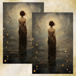 ARIEL'S RETURN TO THE SEA DECOUPAGE TISSUE PAPER