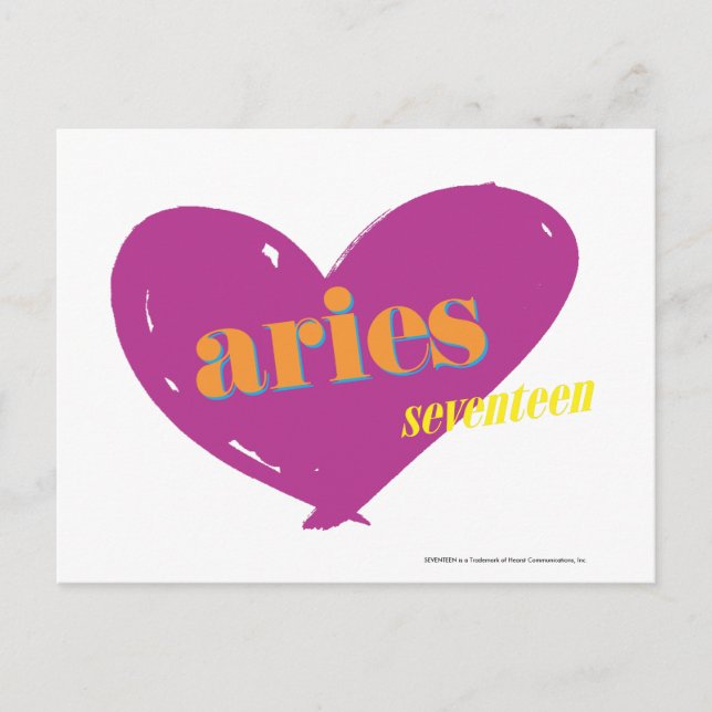 Aries 2 postcard (Front)