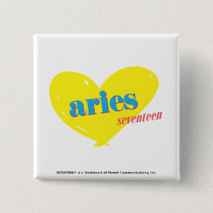 Aries 3 pinback button