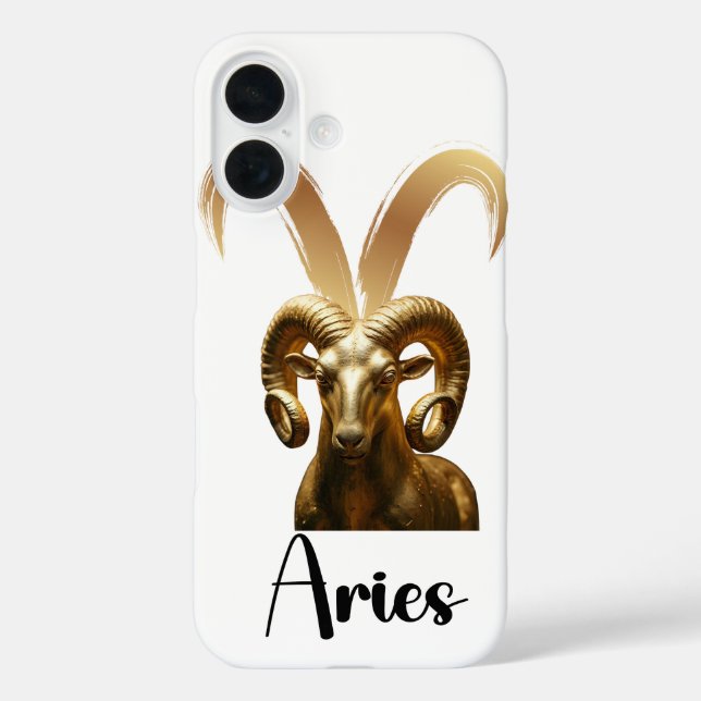 Aries Apple iPhone Case (Back)