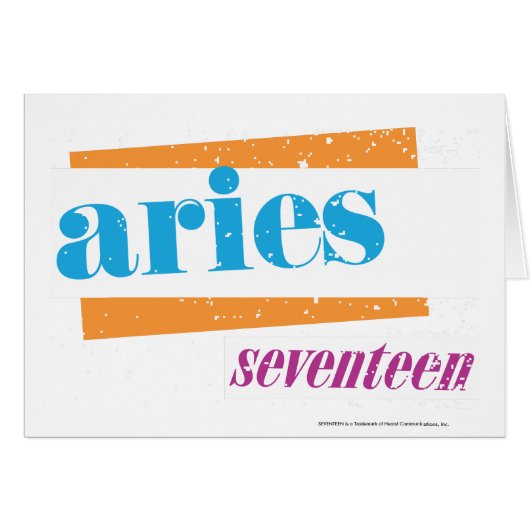Aries Aqua Cards (Front Horizontal)