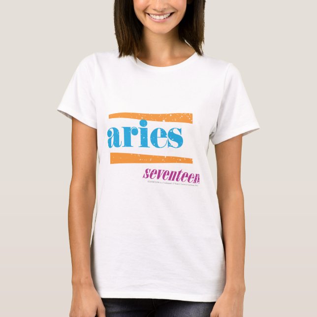 Aries Aqua T-Shirt (Front)