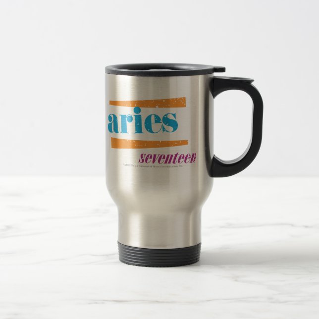 Aries Aqua Travel Mug (Right)