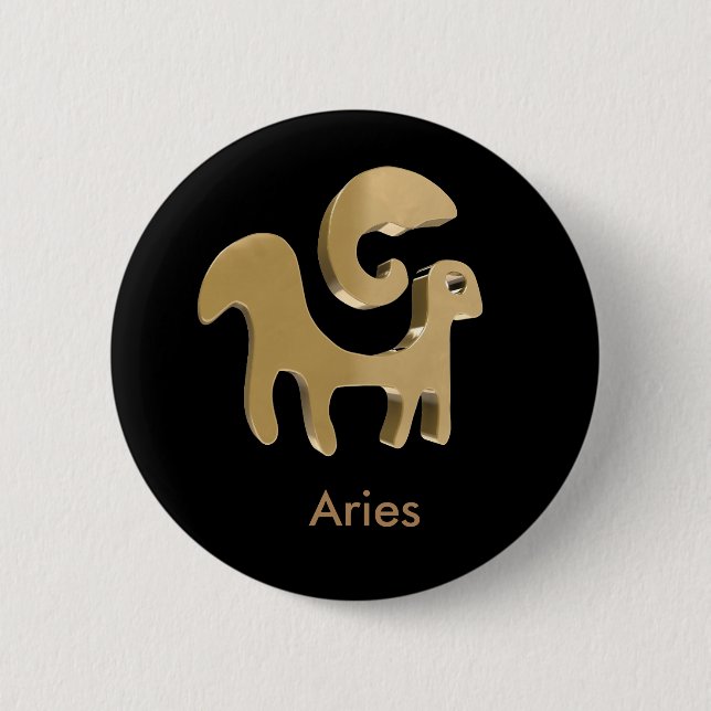 Aries, Ariete Button (Front)