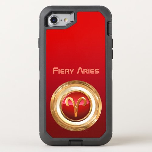 Aries Astrological Sign OtterBox Defender iPhone SE87 Case