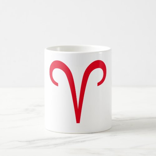 Aries Astrological Symbol Mug