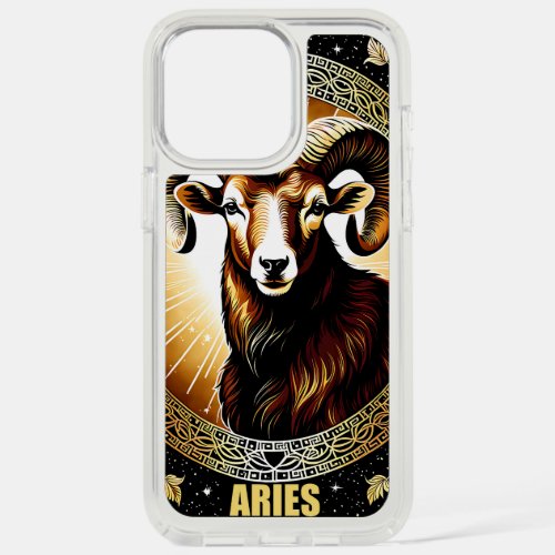 Aries astrology sign iPhone 15 pro max case