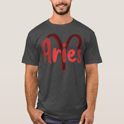 Aries astrology sign T_Shirt
