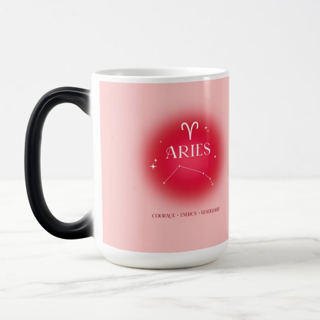 Aries aura color morph mug  (Left)