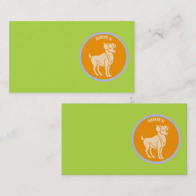Aries Business Card (Front/Back)