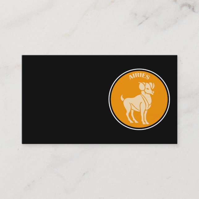 Aries Business Card (Front)