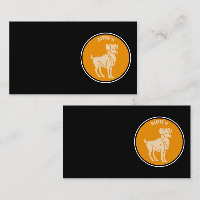 Aries Business Card (Front/Back)