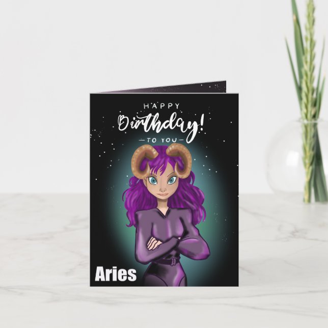 Aries Card (Front)