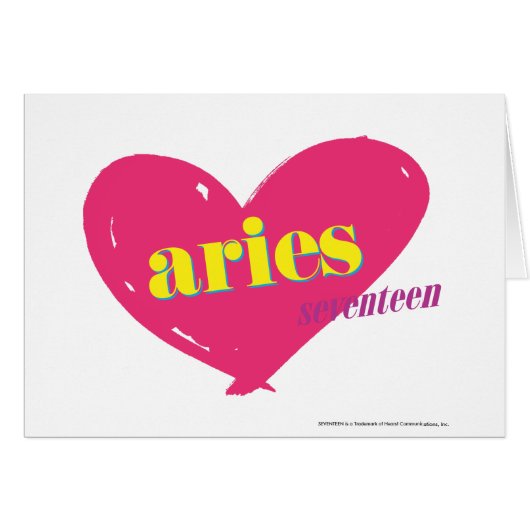 Aries Cards (Front Horizontal)