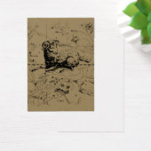 Aries Constellation Map Hevelius circa 1690 (Desk)