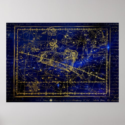 aries constellation poster