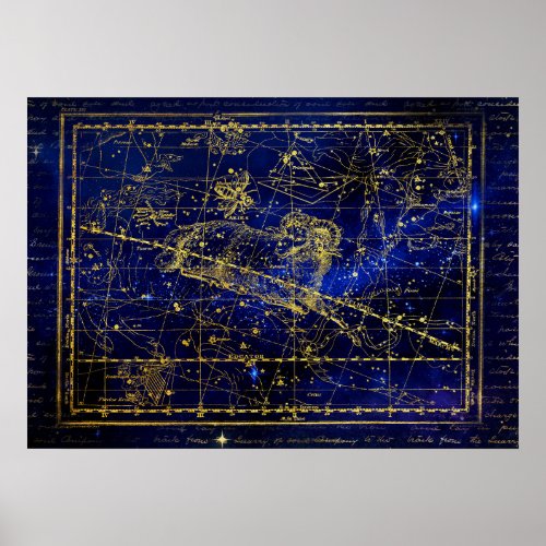 aries constellation poster