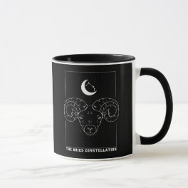 ARIES CONSTELLLATION ZODIAC SIGN MUG