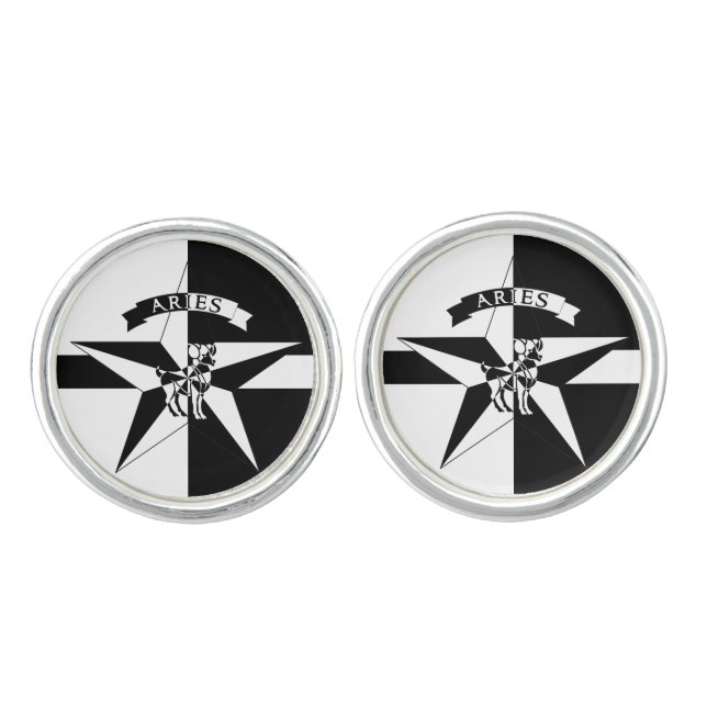Aries Cufflinks (Front)
