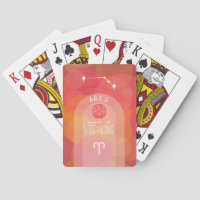 Aries Custom Birthday Zodiac - Photo Modern Design