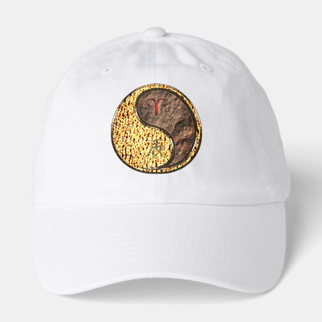 Aries & Earth Dragon Hat (Front)