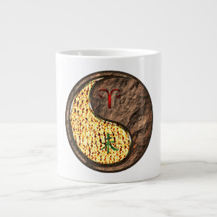 Aries & Earth Goat Giant Coffee Mug
